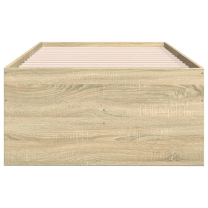 Daybed with Drawers without Mattress Sonoma Oak 90x190 cm Single
