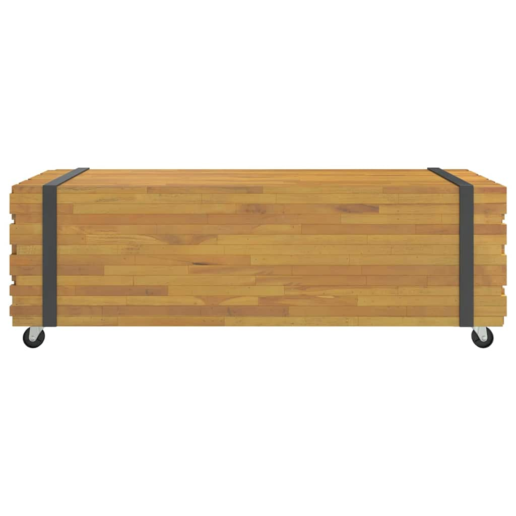 Coffee Table 110x45x35 cm Solid Wood Teak