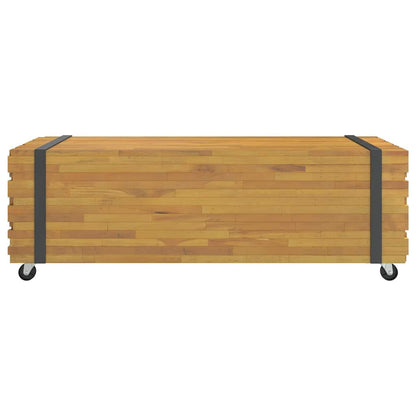 Coffee Table 110x45x35 cm Solid Wood Teak