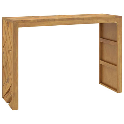 Console Table 110x35x75 cm Solid Wood Teak