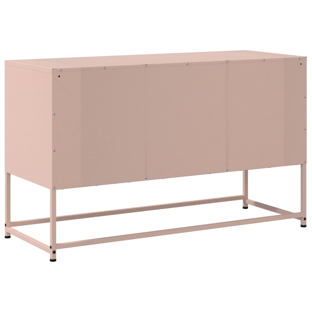 TV Cabinet Pink 100.5x39x60.5 cm Steel