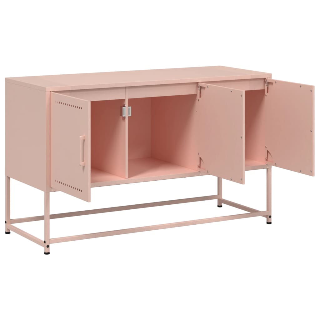 TV Cabinet Pink 100.5x39x60.5 cm Steel