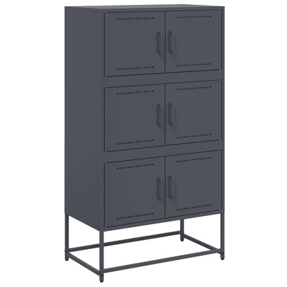 Sideboard Anthracite 68.5x38.5x123.5 cm Steel