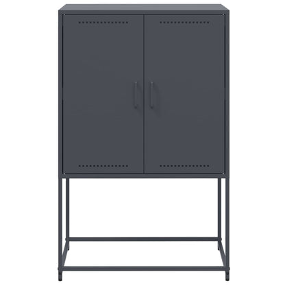 Highboard Anthracite 68.5x38.5x107 cm Steel