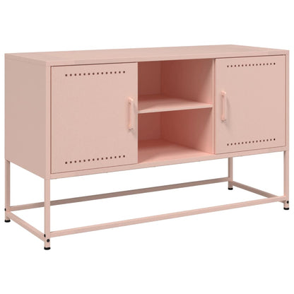 Highboard Pink 36x39x123 cm Steel