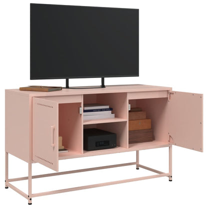 Highboard Pink 36x39x123 cm Steel