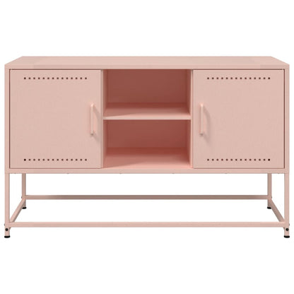 Highboard Pink 36x39x123 cm Steel