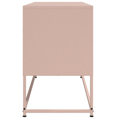 Highboard Pink 36x39x123 cm Steel