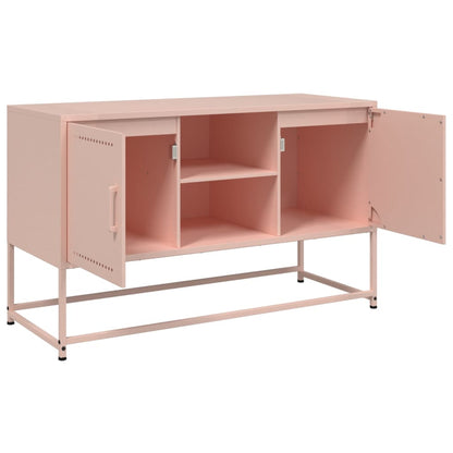 Highboard Pink 36x39x123 cm Steel