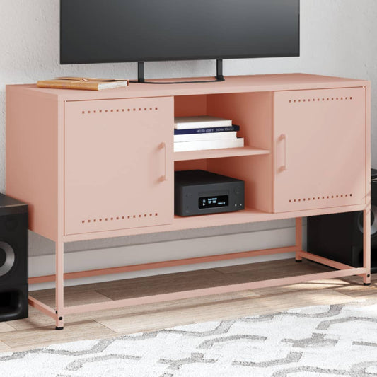 Highboard Pink 36x39x123 cm Steel