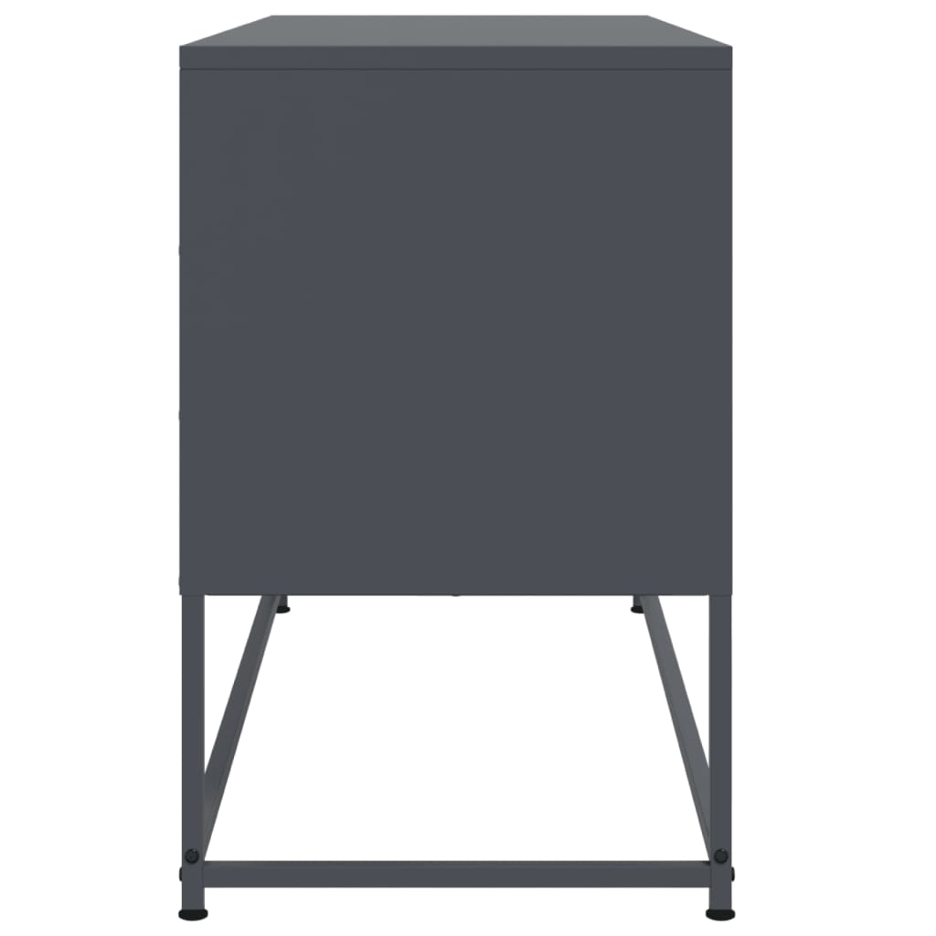 Highboard Olive Green 36x39x123 cm Steel