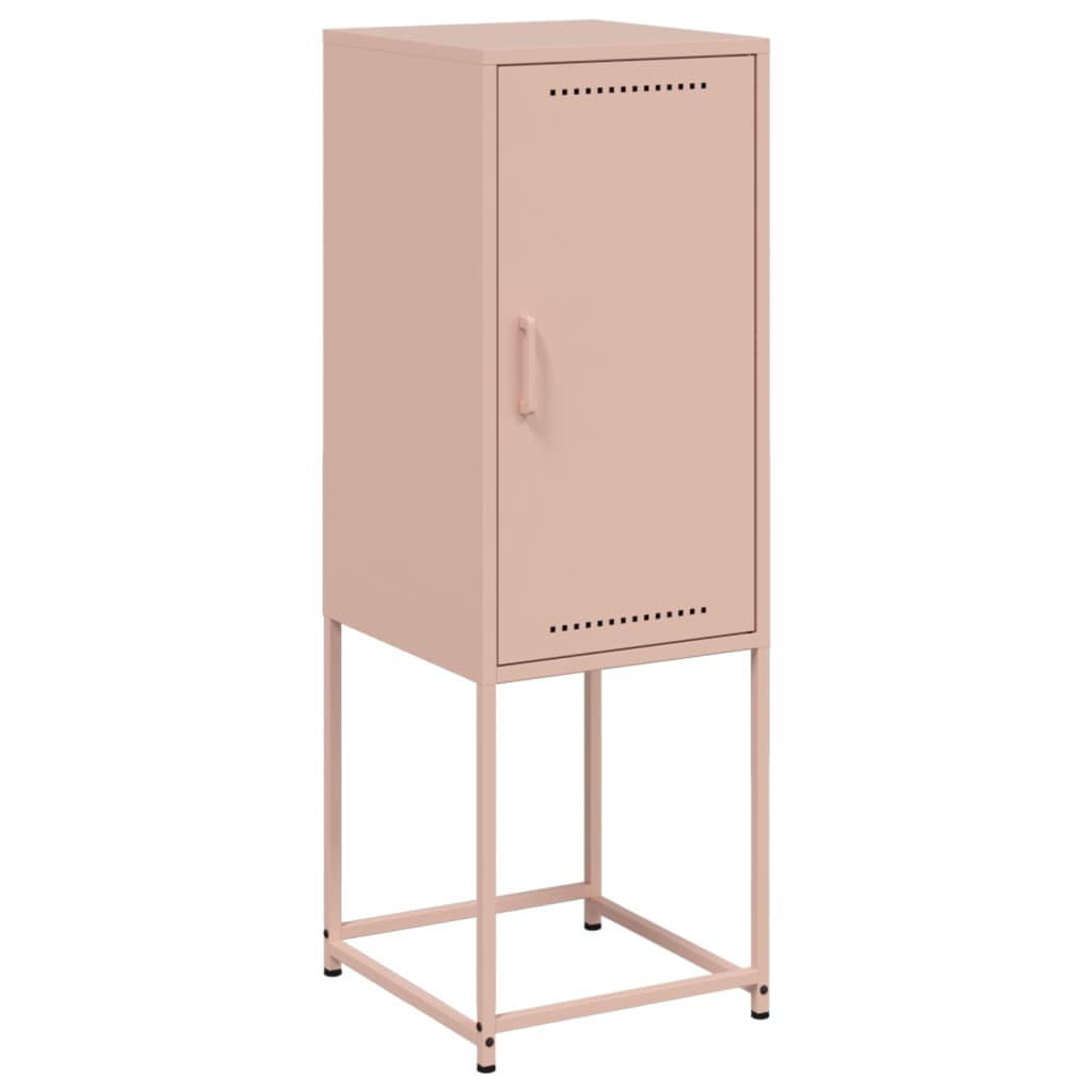 Highboard Pink 36x39x107 cm Steel