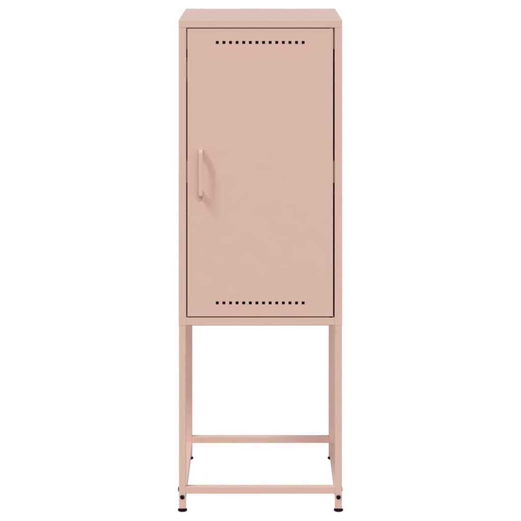 Highboard Pink 36x39x107 cm Steel