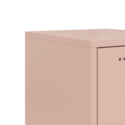 Highboard Pink 36x39x107 cm Steel