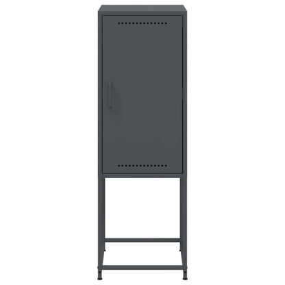 Highboard Anthracite 36x39x107 cm Steel