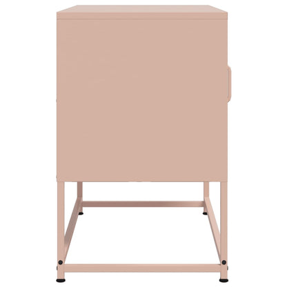 Highboard White 100.5x39x107 cm Steel