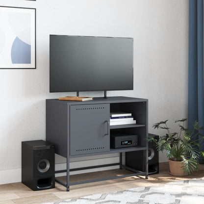 TV Cabinet Pink 100.5x39x60.5 cm Steel