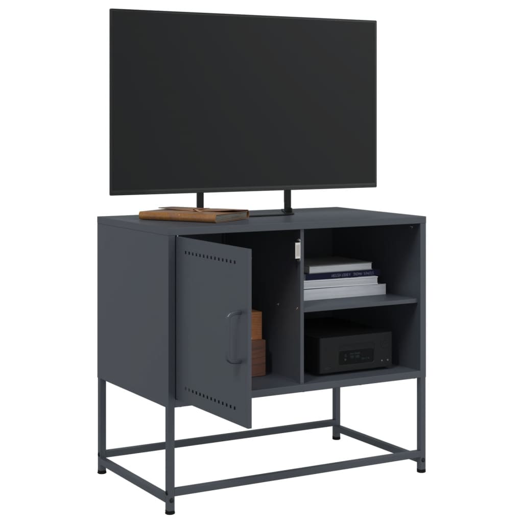 TV Cabinet Pink 100.5x39x60.5 cm Steel