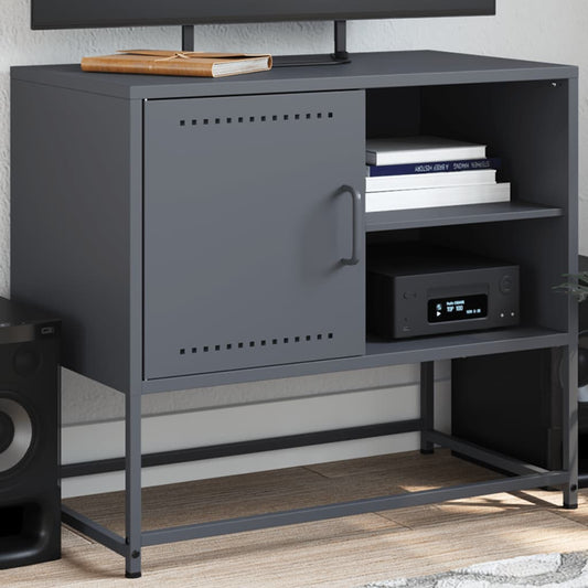 TV Cabinet Pink 100.5x39x60.5 cm Steel