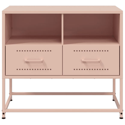 TV Cabinet Pink 68x39x60.5 cm Steel