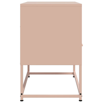 TV Cabinet Pink 68x39x60.5 cm Steel