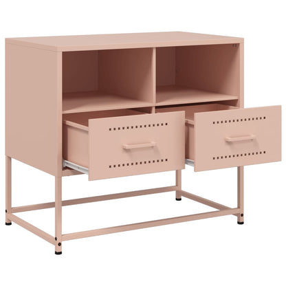 TV Cabinet Pink 68x39x60.5 cm Steel