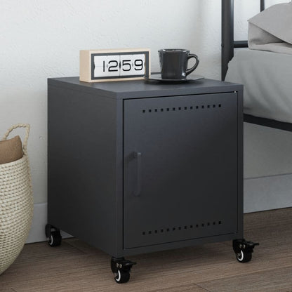 Bedside Cabinet Anthracite 36x39x43.5 cm Steel