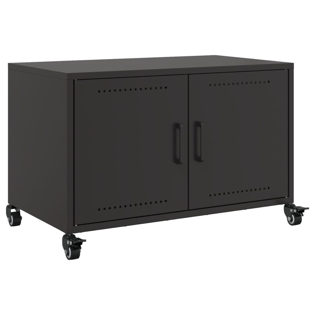 TV Cabinet Black 68x39x43.5 cm Steel