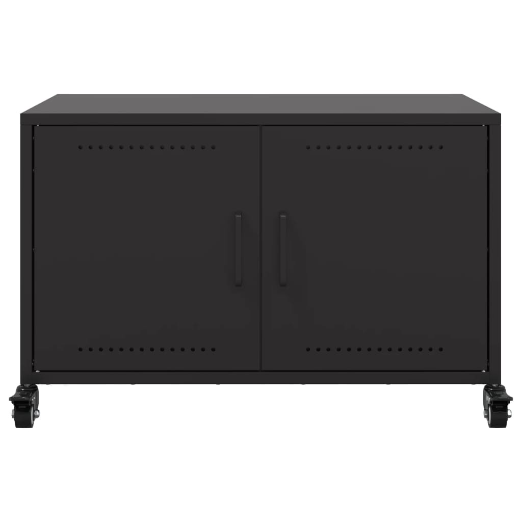 TV Cabinet Black 68x39x43.5 cm Steel