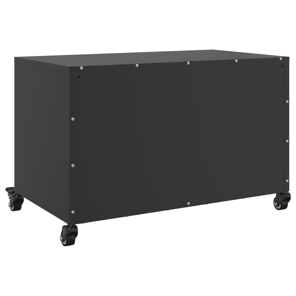 TV Cabinet Black 68x39x43.5 cm Steel