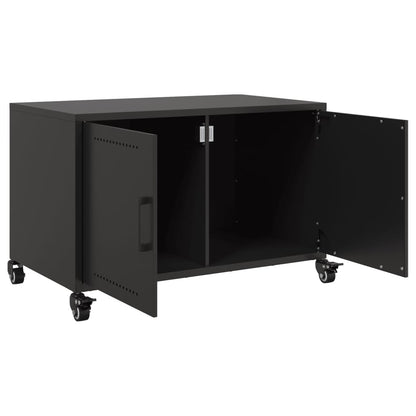 TV Cabinet Black 68x39x43.5 cm Steel