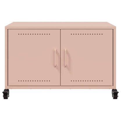 TV Cabinet Pink 68x39x43.5 cm Steel
