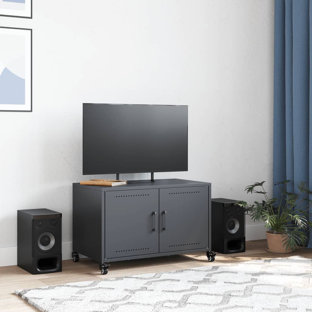 TV Cabinet Anthracite 68x39x43.5 cm Steel