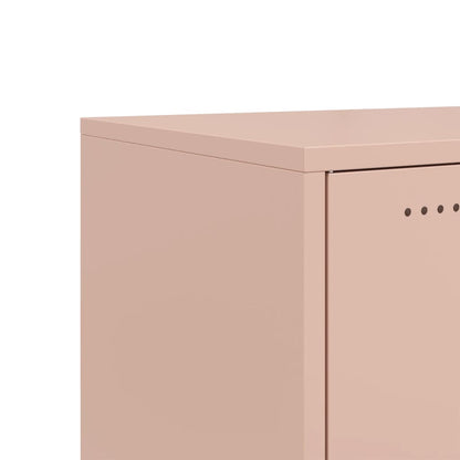 TV Cabinet Pink 100.5x39x43.5 cm Steel