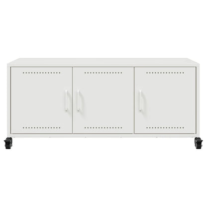 TV Cabinet White 100.5x39x43.5 cm Steel