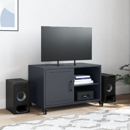 TV Cabinet Anthracite 68x39x43.5 cm Steel