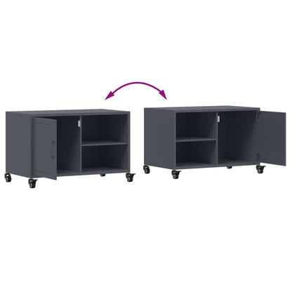 TV Cabinet Anthracite 68x39x43.5 cm Steel