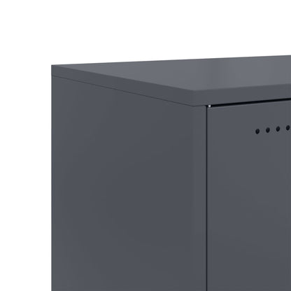 TV Cabinet Anthracite 68x39x43.5 cm Steel