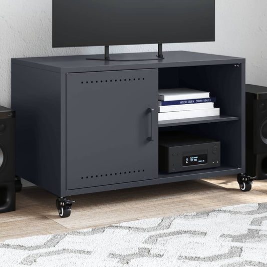 TV Cabinet Anthracite 68x39x43.5 cm Steel