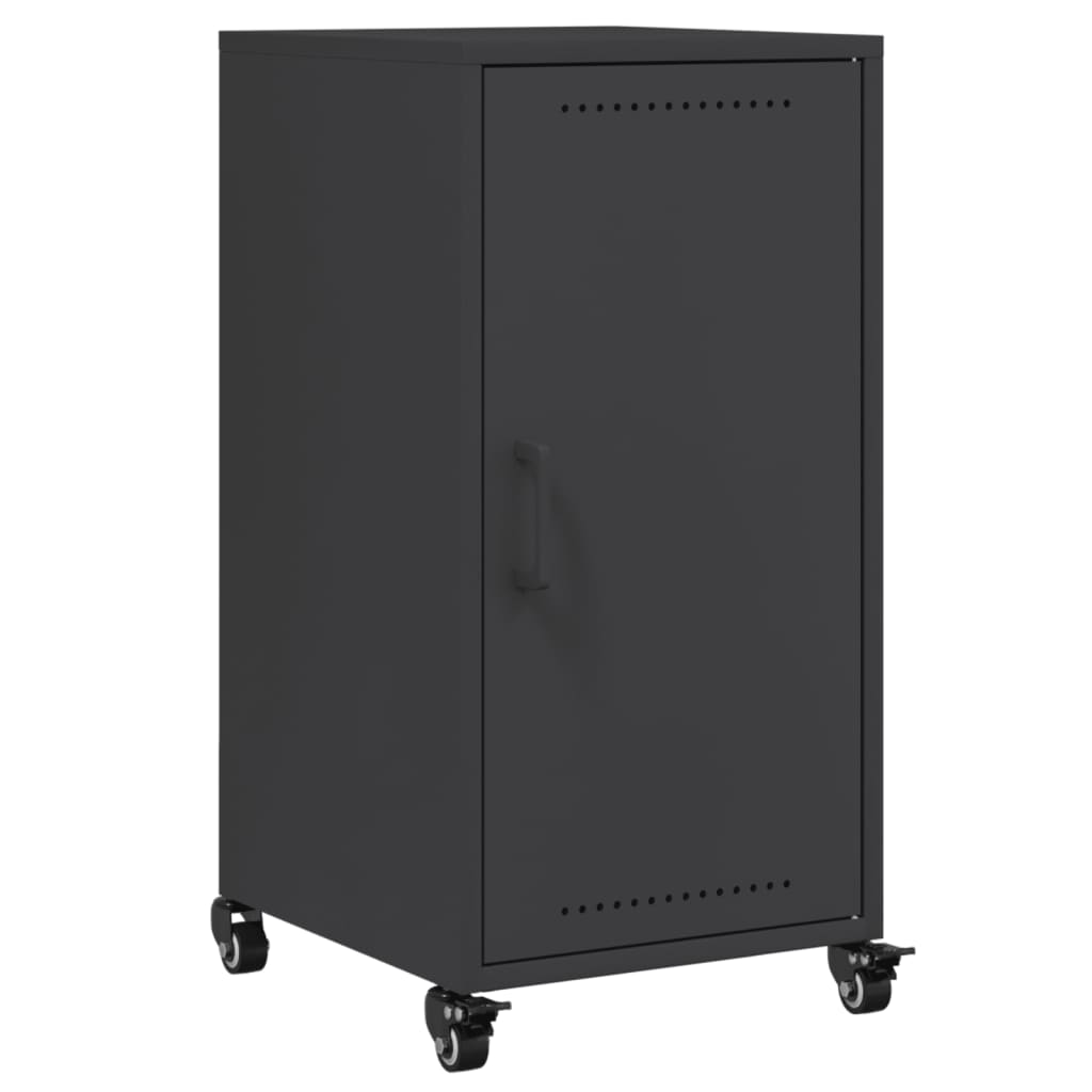 Sideboard Black 36x39x72 cm Steel