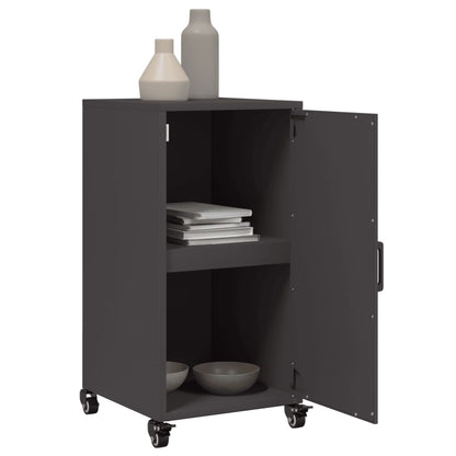 Sideboard Black 36x39x72 cm Steel