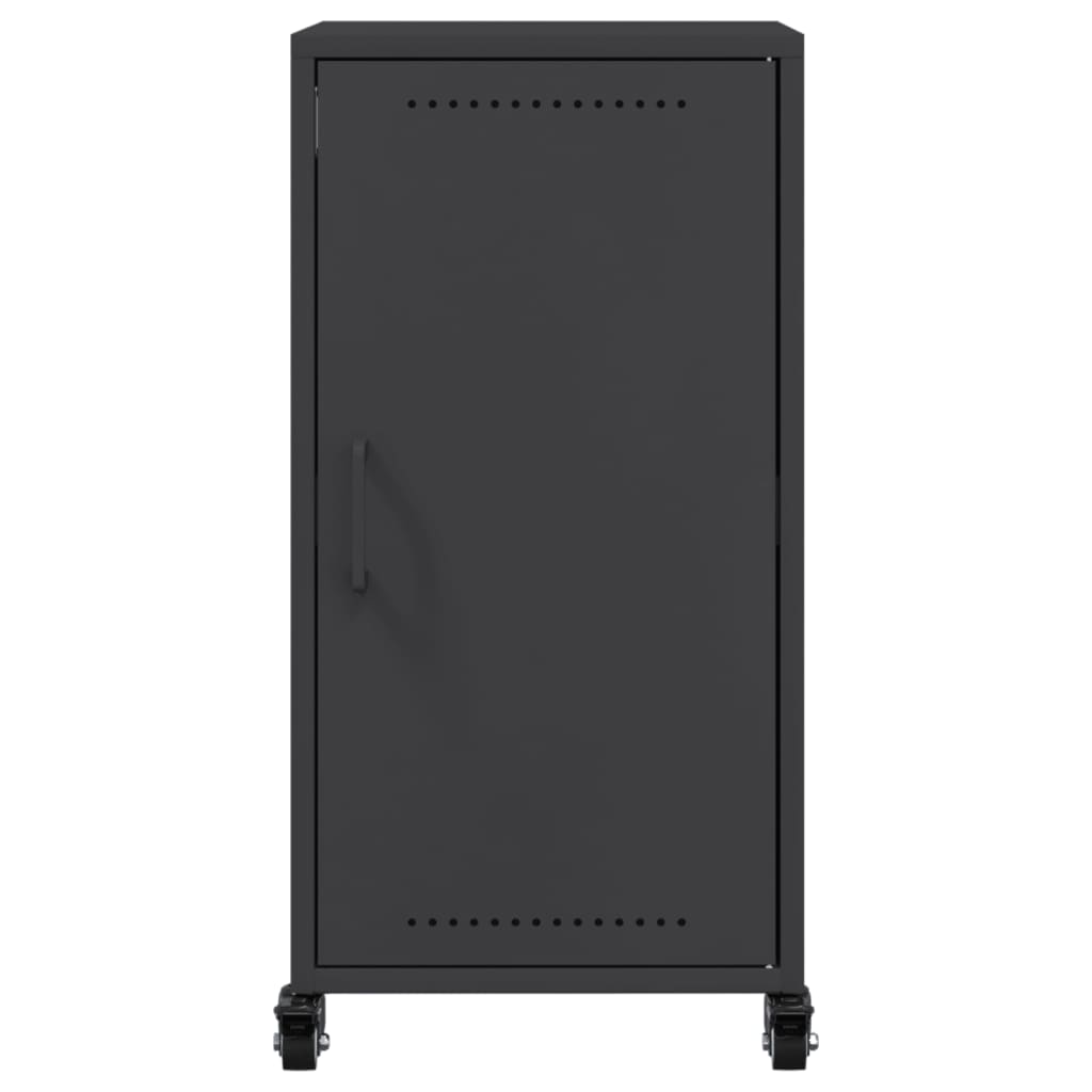 Sideboard Black 36x39x72 cm Steel