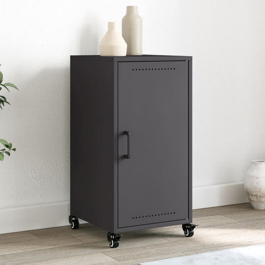 Sideboard Black 36x39x72 cm Steel