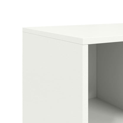 Sideboard White 100.5x39x72 cm Steel