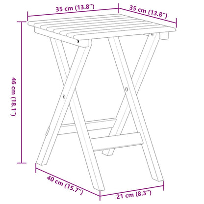 Rocking Chairs 2pcs with Foldable Table White Solid Wood Poplar