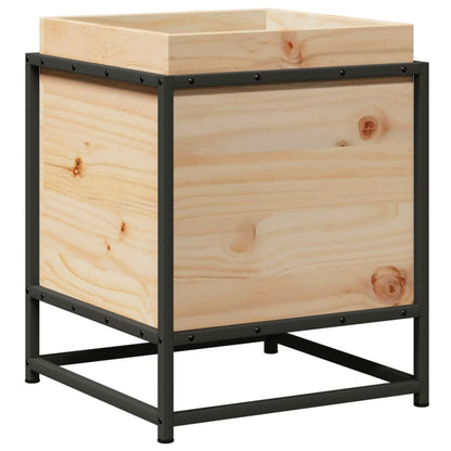 Garden Planter 40x40x50 cm Solid Wood Pine