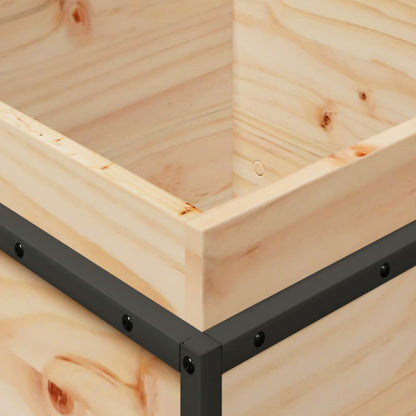 Garden Planter 40x40x50 cm Solid Wood Pine