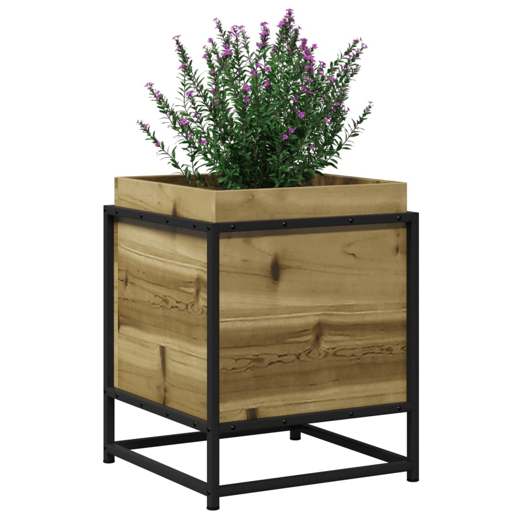 Garden Planter 40x40x50 cm Impregnated Wood Pine