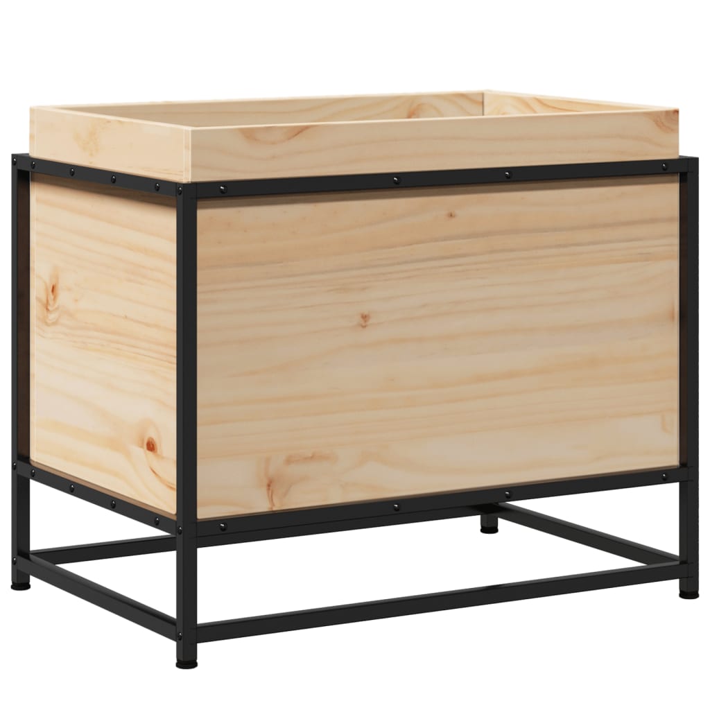 Garden Planter 60x40x50 cm Solid Wood Pine