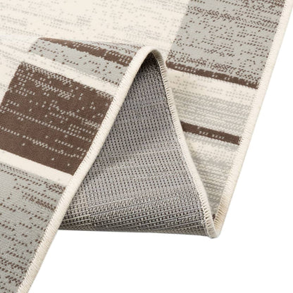 Indoor & Outdoor Rug Short Pile Multicolour 160x230 cm Anti Slip